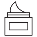 Facial cream icon