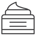 Facial cream icon