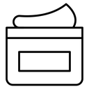 Facial Cream Jar icon