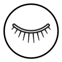 False eyelashes icon