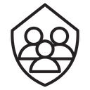 Family insurance icon