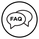 FAQ Speech Bubbles icon