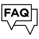 FAQ Speech Bubbles icon