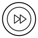 Fast forward icon