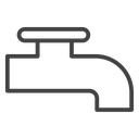 Faucet drip icon