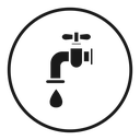 Faucet drip icon