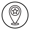 Favorite place icon