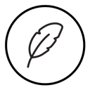 Feather icon