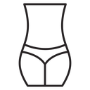 Female hips and waist 2 icon