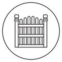 Fence icon