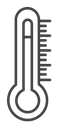 Fever Black Outline icon