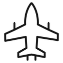 Fighter jet icon