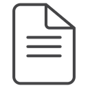 File Black Outline icon