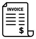 File invoice icon
