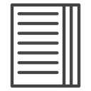 File Black Outline icon