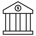 Financial institution icon