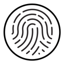 Fingerprint icon