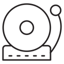 Fire alarm icon
