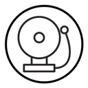 Fire alarm icon