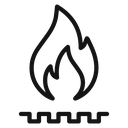 Fire burner 4 icon