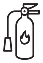 Fire extinguisher icon