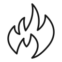Fire flame icon