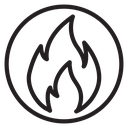 Fire flame icon