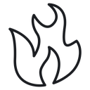 Fire flame 2 icon