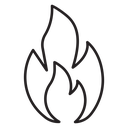 Fire flame icon