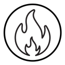 Fire flame icon