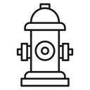 Fire hydrant 4 icon