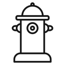 Fire hydrant icon