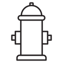 Fire hydrant icon