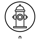 Fire hydrant icon