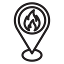 Fire location icon