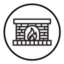 Fireplace icon