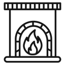 Fireplace icon