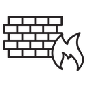 Firewall icon