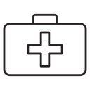First aid box icon
