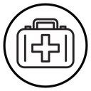 First aid box icon