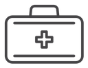 First aid box icon
