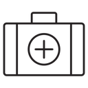 First aid kit icon
