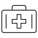 First aid kit icon
