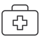 First aid kit icon