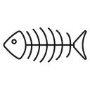 Fish bones 4 icon