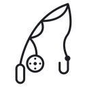 Fishing rod 3 icon