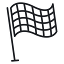 Flag checkered 3 icon