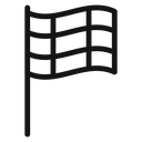 Flag checkered icon