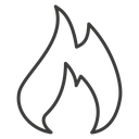 Flame icon