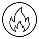 Flame icon